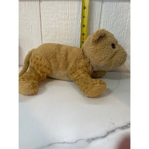 Plush Lion Cub Stuffed Animal Toy Brown Soft Cuddle Friend
